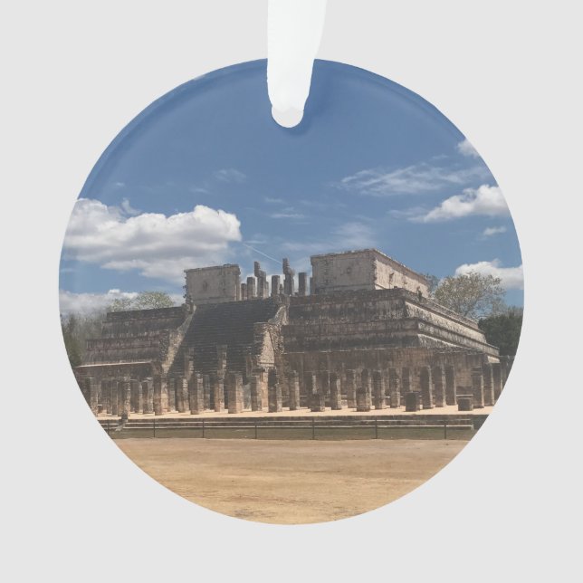 Ornamento del templo Chichén Itza de los Guerreros (Anverso)