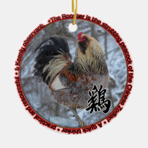 ORNAMENTO DEL TÓTEM DEL GALLO