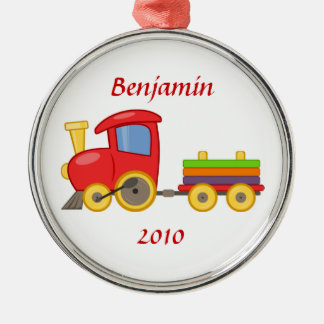 Ornamento del tren del dibujo animado