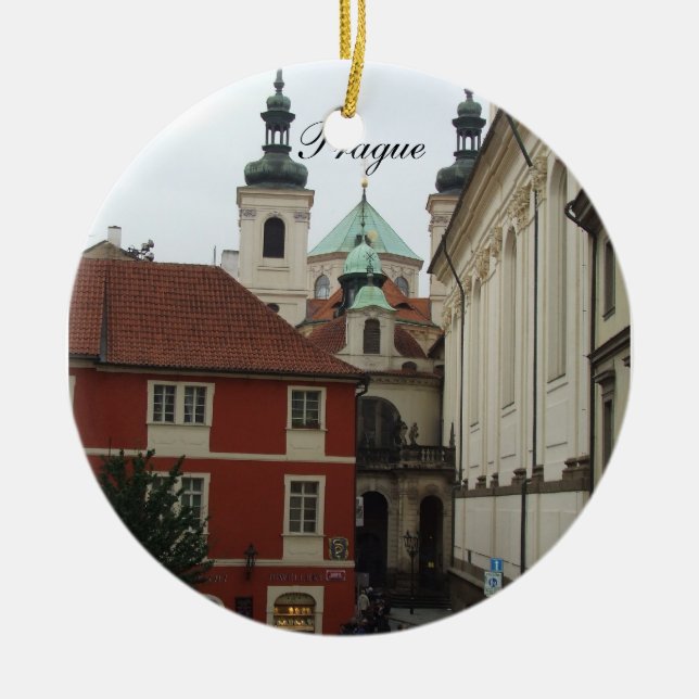 Ornamento del viaje de Praga (Frente)