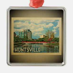 Ornamento del viaje del vintage de Huntsville