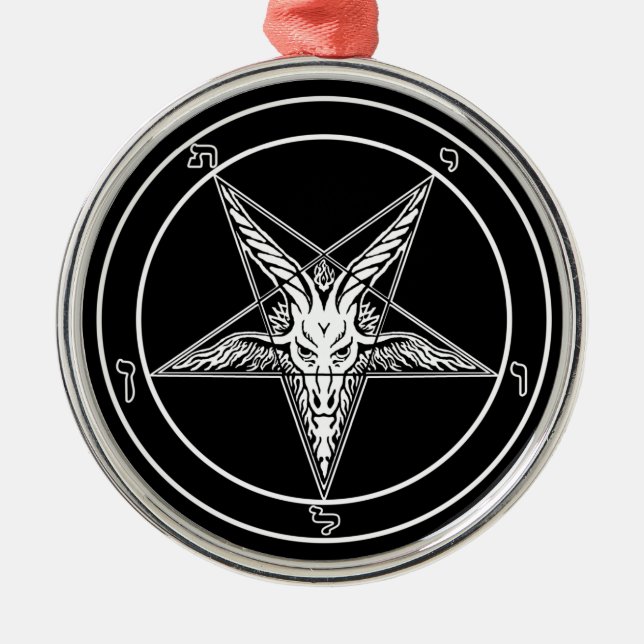 Ornamento del viejo estilo de Baphomet (Frente)