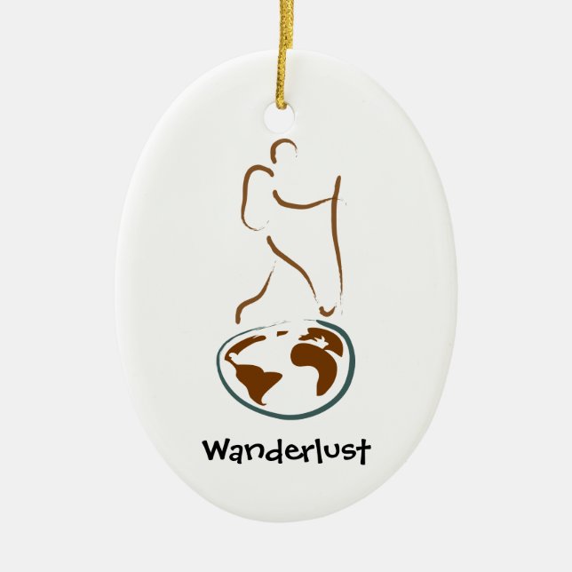 Ornamento del Wanderlust (Frente)