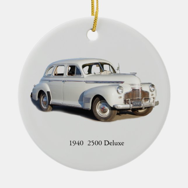 Ornamento deluxe de 1940 2500 (Frente)