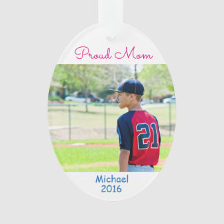 Ornamento deportivo fotográfico personalizado