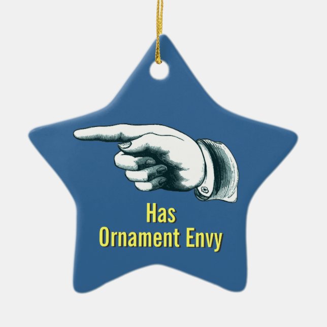 Ornamento divertido de árbol de Navidad (Frente)