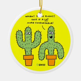 Ornamento divertido del árbol de Navidad del Suroe