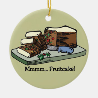 Ornamento divertido del Fruitcake