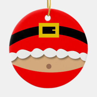 Ornamento divertido del juego de Papá Noel