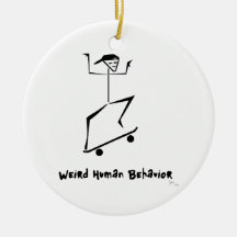 Ornamento divertido del navidad del tablero del