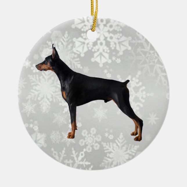 ornamento doberman (Frente)