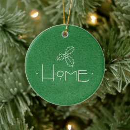 Ornamento doméstico, CON MENSAJE PERSONALIZADO DE 