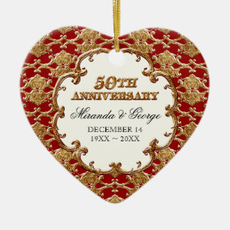 Ornamento dorado francés de natación para 50 años