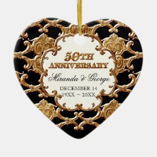 Ornamento dorado francés de natación para 50 años