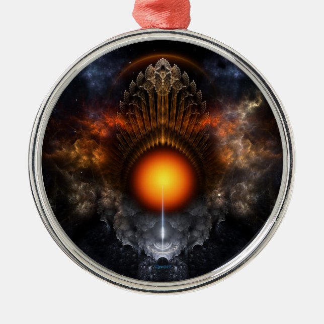 Ornamento Dream Orb Fractal Art Premium (Frente)