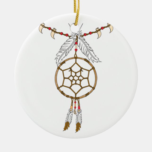 Ornamento Dreamcatcher de Arizona (Frente)