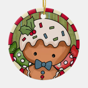 Ornamento dulce de pan de jengibre