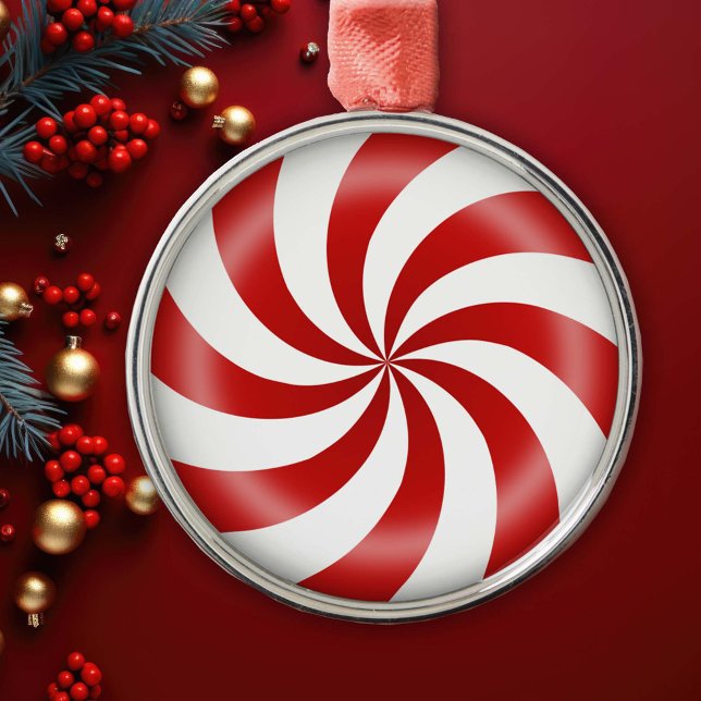 Ornamento dulce de pimentina (Add a sweet Peppermint Candy to your Christmas Tree!)