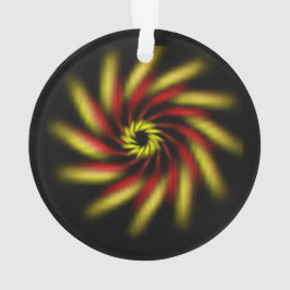 Ornamento - El volante sobre negro