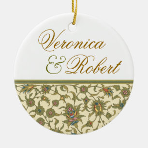Ornamento elegante del recuerdo de la tapicería