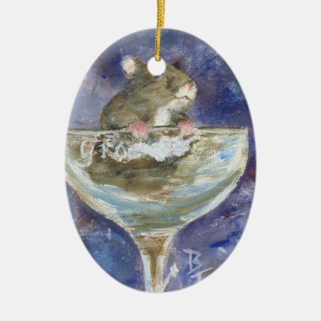 Ornamento enano del hámster de las botas (Frente)