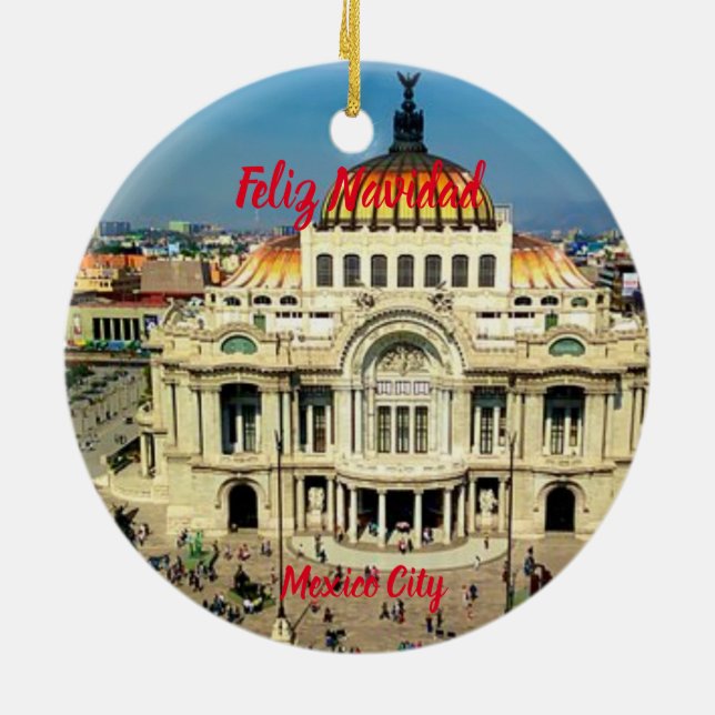 Ornamento escénico de la Ciudad de México (Atrás)