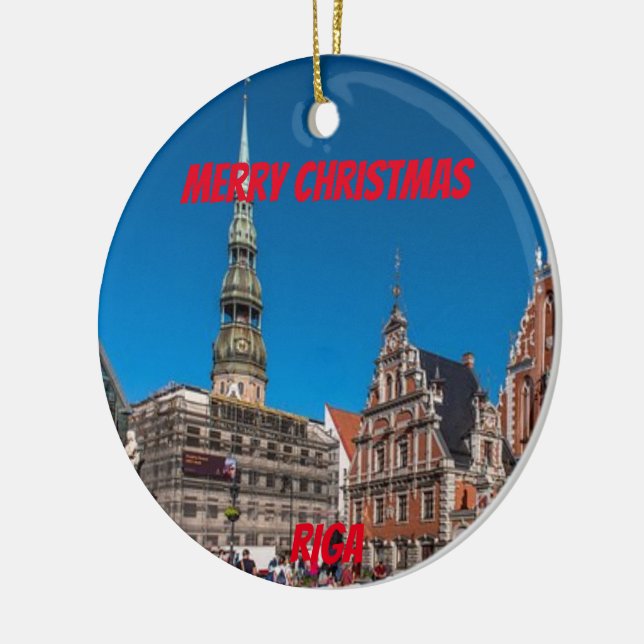 Ornamento escénico de Riga Letonia (Izquierda)