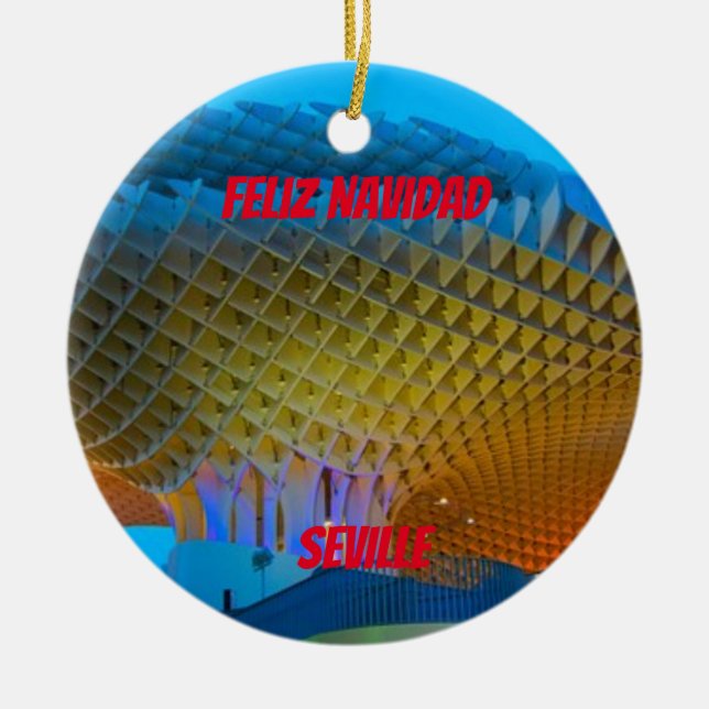 Ornamento escénico de Sevilla España (Frente)