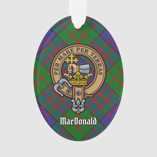 Ornamento Escudo de Clan MacDonald (Anverso)