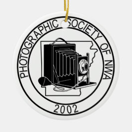 Ornamento Escudo PSNWA porcelana