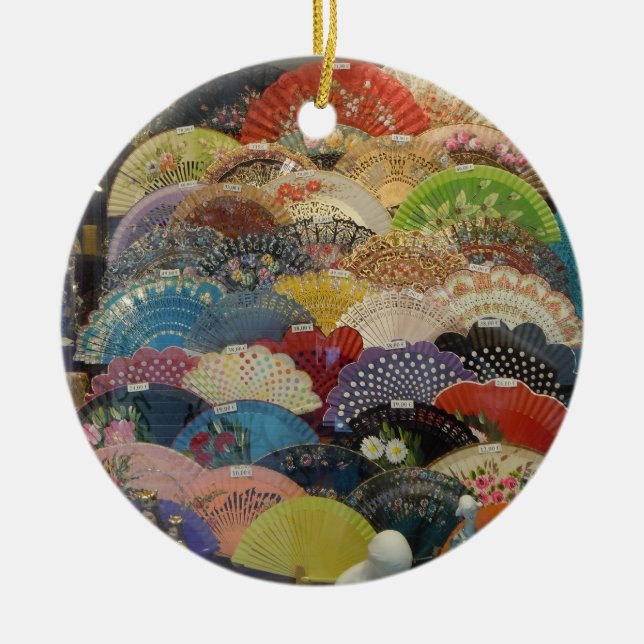 Ornamento español - fans del flamenco (Frente)