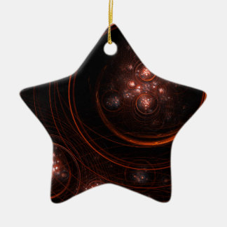 Ornamento estelar de estrella artística resumen de