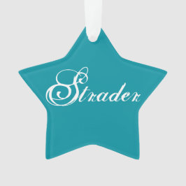 Ornamento estelar "Strader"