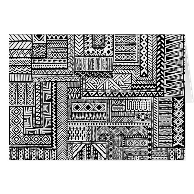 Ornamento étnico (Anverso (Horizontal))