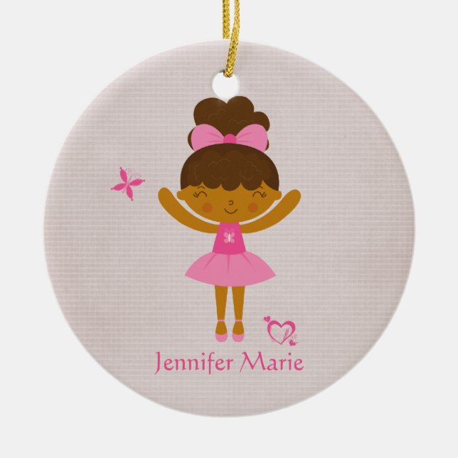 Ornamento étnico personalizado lindo de la (Frente)