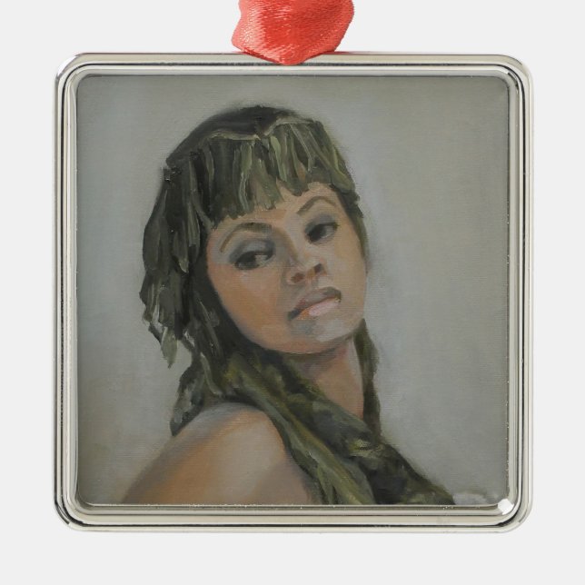 Ornamento Exótico Jewel I Premium Square (Frente)