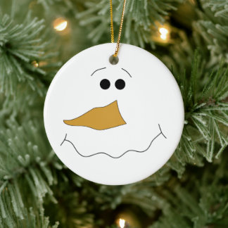 Ornamento facial Snowmnan