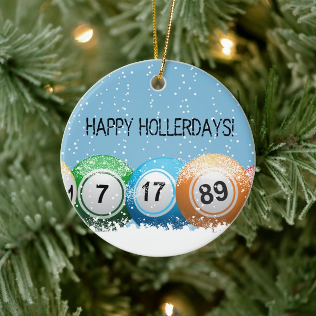 Ornamento feliz de Hollerdays (Árbol)