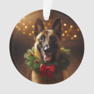 Ornamento feriado belga de Malinois