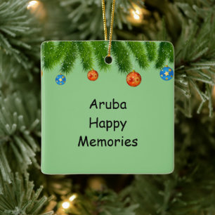 Ornamento feriado de Aruba