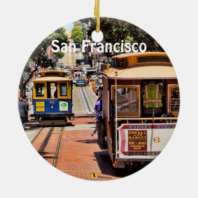 Ornamento feriado de San Francisco (Atrás)