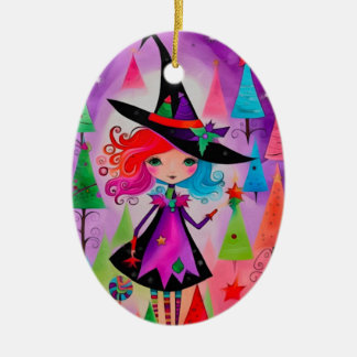 Ornamento feriado para el diseño de la Bruja 9 de 