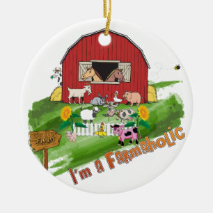 Ornamento fermaholístico de agricultura en línea