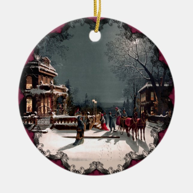 Ornamento Fiesta de Navidades de Victoria (Frente)