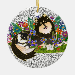 Ornamento FINLANDÉS de BINDI LAPPHUND