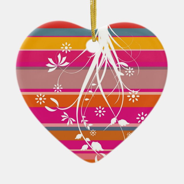 Ornamento floral abstracto (Frente)