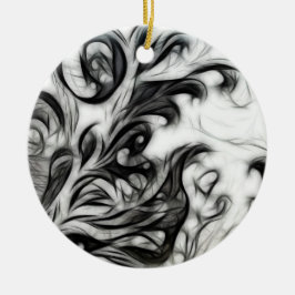 Ornamento floral brillante