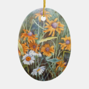 Ornamento floral "Campo de flores silvestres"