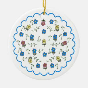 Ornamento floral de Ditsy