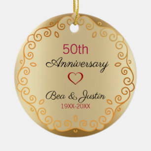 Ornamento floral de oro